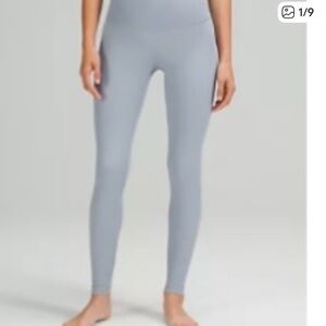 lululemon athletica Light blue High-Waisted Leggings